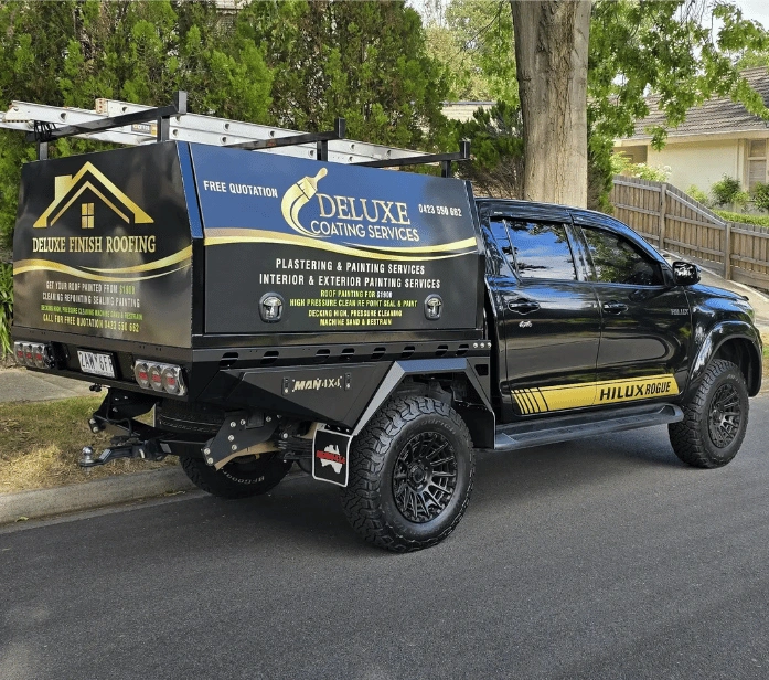 Deluxe Coating Services truck