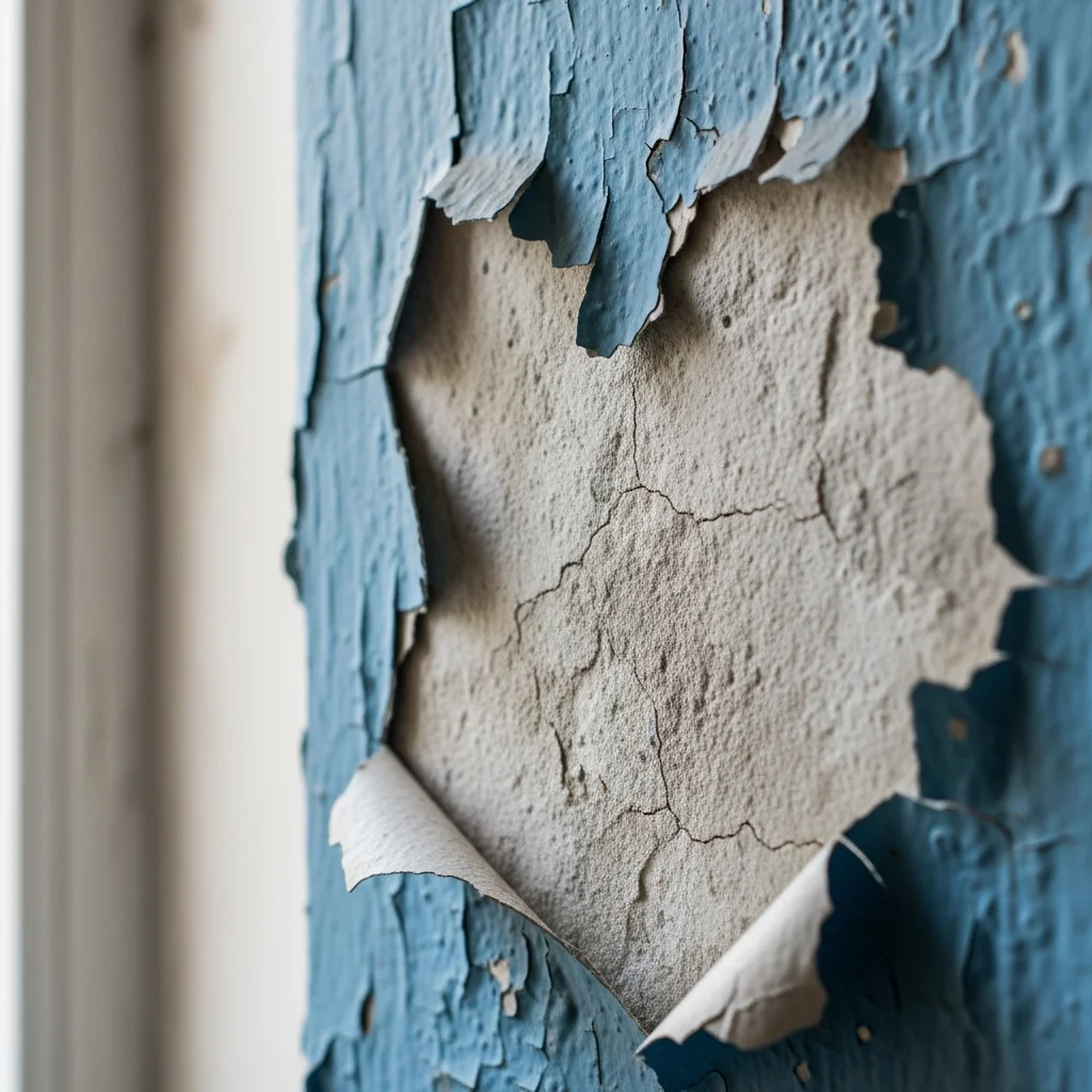 Uneven or Peeling Paint